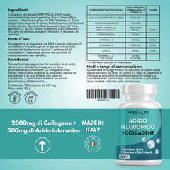 Acido Ialuronico + Collagene